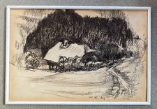 Wilhelm kimmich kohlezeichnung gebraucht kaufen  Dettenhausen