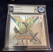 Pokemon X Wata classificação 10 Nintendo 3DS selo A++ caixa 10 Y selo dobrável comprar usado  Enviando para Brazil