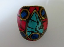 Grosse bague corail d'occasion  Nancy-