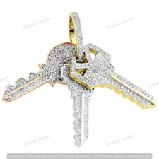 Round moissanite key for sale  Anaheim