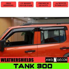 Protetores meteorológicos Weathershields para viseira de janela GWM TANK 300 2023+ comprar usado  Enviando para Brazil