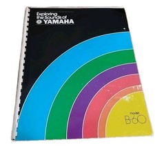 Livro de órgão vintage Exploring the Sounds of Yamaha B-60 1977 comprar usado  Enviando para Brazil