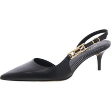 Sapatos de Salto Arezzo Feminino Faye Couro Preto 5 Médio (B,M) BHFO 3287 comprar usado  Enviando para Brazil