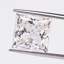 Blanco Color D Suelto Moissanita Corte Princesa Gra Certificado Joyería Materiales Hágalo Usted Mismo segunda mano  Embacar hacia Mexico