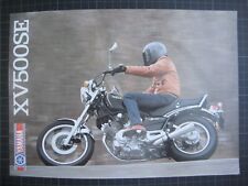 Motorradprospekt yamaha 500 gebraucht kaufen  Leverkusen