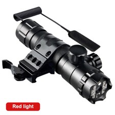 Mira telescópica a laser ponto vermelho caça com interruptor tático e trilho Picatinny QD 20mm, usado comprar usado  Enviando para Brazil