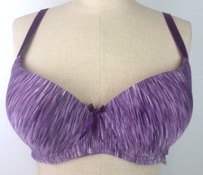 Sutiã acolchoado Viola's Secret Style 9284B listrado roxo tamanho 36 B (17), usado comprar usado  Enviando para Brazil