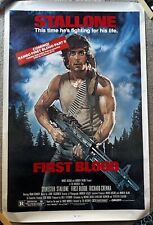 *QUASE PERFEITO* Pôster original do filme Rambo First Blood Sylvester Stallone 1982 27x41 comprar usado  Enviando para Brazil