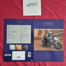 Usado, N°12951 / VOXAN moto CAFE RACER 1000 cc / dépliant 1996 ? comprar usado  Enviando para Brazil