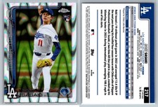 Refractores Raywave de béisbol cromados Topps 2025 #1-300 ¡Tú eliges y completas un conjunto! segunda mano  Embacar hacia Mexico