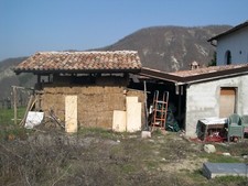 Piccola cabane legno usato  Val di Nizza