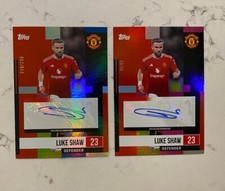 Luke shaw autograph for sale  AMMANFORD
