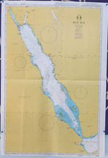 Mapa Náutico Admiralty 4704 DEL MAR ROJO Carta Marina Papel Pared comprar usado  Enviando para Brazil