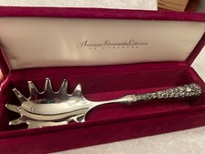 Colher para servir macarrão American Silversmiths folheada a prata na caixa por Godinger comprar usado  Enviando para Brazil
