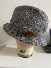 Harris tweed trilby for sale  BANBURY