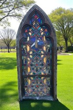 Antique arch stained for sale  Payson