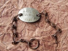 Military identity bracelet d'occasion  Expédié en Belgium