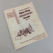 Ford Super Duty Industrial Loader Series 712 Operadores Manual de Operação do Proprietário comprar usado  Enviando para Brazil