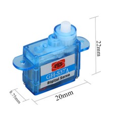 2 peças GH-S37D 3.7g Ultra Micro Digital Servo Nano Feather Servos Conjunto de Avião de Controle Remoto Novo comprar usado  Enviando para Brazil