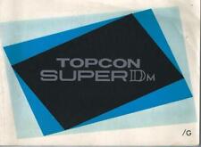 Topcon super libretto usato  Bologna