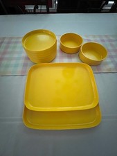 Yellow melamine dinnerware for sale  Rowlett