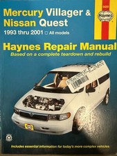 Haynes mercury villager for sale  Palm Desert