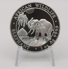 Somalia elefant silber gebraucht kaufen  Gersfeld