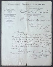 Lettre tête chauffage d'occasion  Paris XVIII