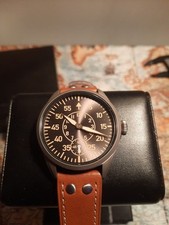 Titanium pilot watch for sale  HASTINGS