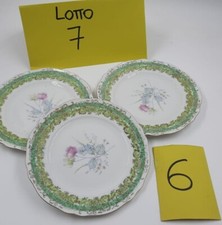 Tris piatti ceramica usato  Solza