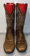 Botas Ariat® femininas redondas biqueira quadrada vintage marrom bombardeiro 10021620 tamanho 9 B comprar usado  Enviando para Brazil