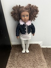 Boneca Our Generation Kaylee cabelo encaracolado olhos azuis pele média comprar usado  Enviando para Brazil