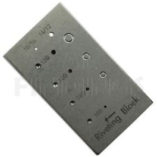 Steel riveting block for sale  DISS
