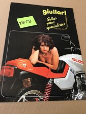 Selle moto giuliari d'occasion  Decize