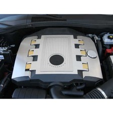 Kit de vestir capa de motor de aço inoxidável escovado para 2010-2015 Chevy Camaro V6 comprar usado  Enviando para Brazil