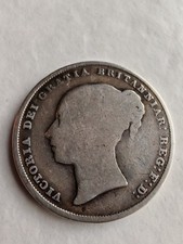 1842 victoria shilling. for sale  EXETER