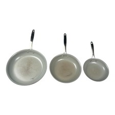 Tramontina - Conjunto de frigideira de cerâmica (3 peças) - Panelas funcionais muito usadas comprar usado  Enviando para Brazil