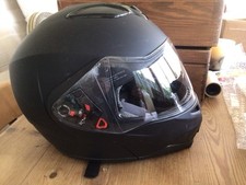 Matt black crash for sale  PEWSEY
