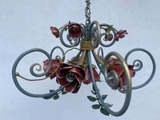 Lampadario artigianale ferro usato  Vodo Cadore