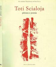 Toti scialoja. pittura usato  Italia