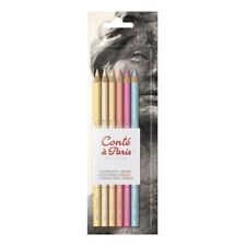 Lápis Conte a Paris cores pastel retrato pacote com 6 comprar usado  Enviando para Brazil