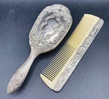 Vintage silver hairbrush for sale  Elrod