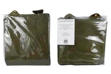 Lote de 2 capas para cadeiras bistrô de poliéster cáqui Blackhawk para jantar, usado comprar usado  Enviando para Brazil