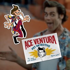 Ace ventura sticker for sale  IPSWICH
