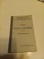 Livre scolaire ancien d'occasion  Badonviller