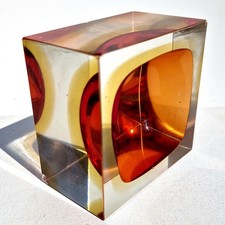 Murano sommerso block for sale  ADDLESTONE