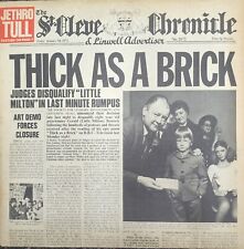 Jethro Tull Thick As A Brick LP Record 1972 Warner Bros Vinyl MS-2072, usado comprar usado  Enviando para Brazil