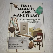 Fix It, Clean It, And Make It Last Hardcover House DIY Ultimate Guide Vintage segunda mano  Embacar hacia Mexico