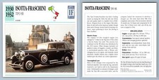 Isotta fraschini tipo for sale  SLEAFORD