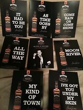 Usado, Sinatra/Jack Daniels Postales Nuevo Set 5 por 7 8 Pack segunda mano  Embacar hacia Argentina